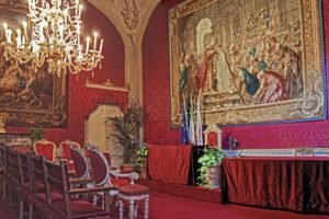 Sala Rossa in Palazzo Vecchio a Firenze, sala per matrimoni